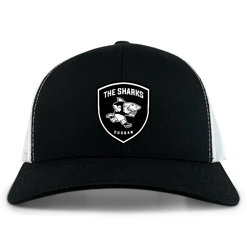 Artistic Hat-The Sharks Crest Retro Tucker Cap