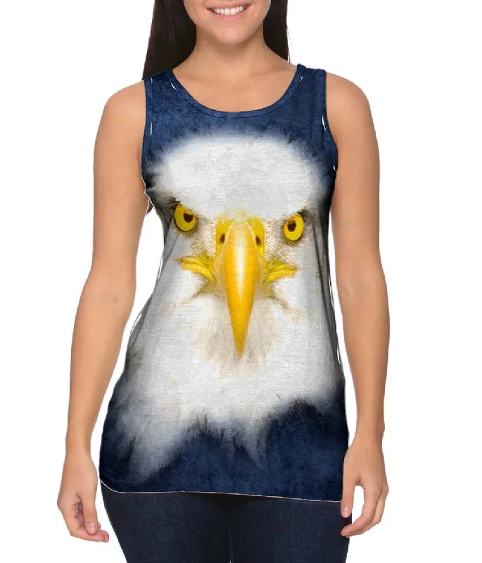 Tie Dye Tank-Bald Eagle