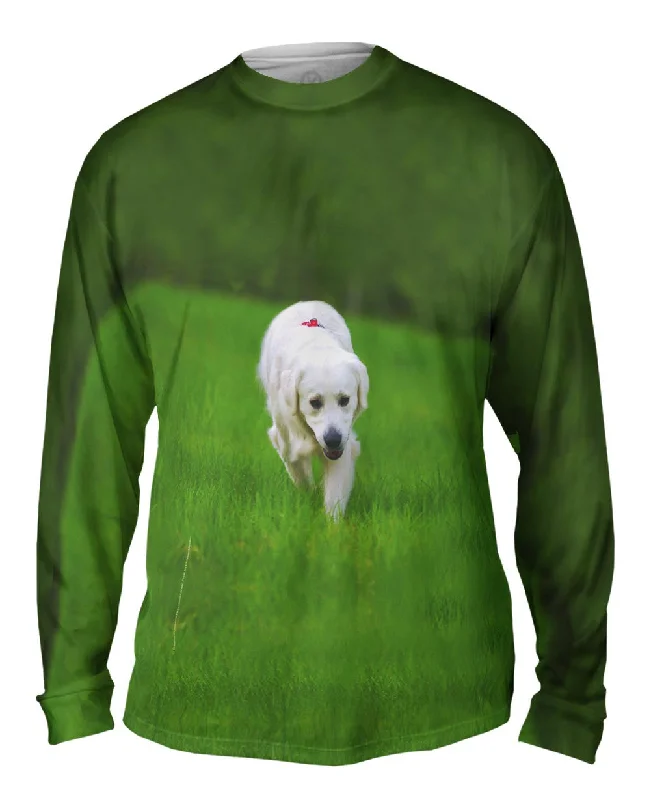 Casual Long Sleeve Top-Jolly Retriever