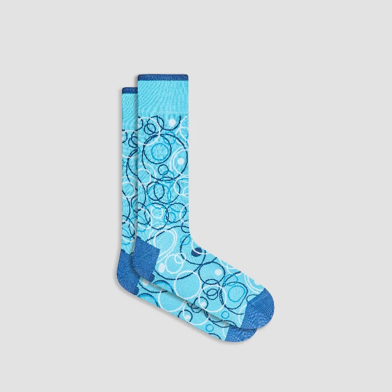 Sports Compression Socks-Abstract Mid-Calf Socks