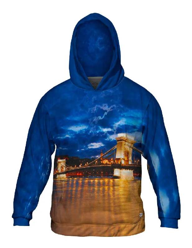 Sherpa Hoodie-Bridges Of Budapest