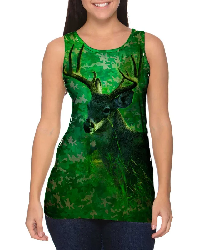 Summer Sleeveless-Camouflage Kelly Deer