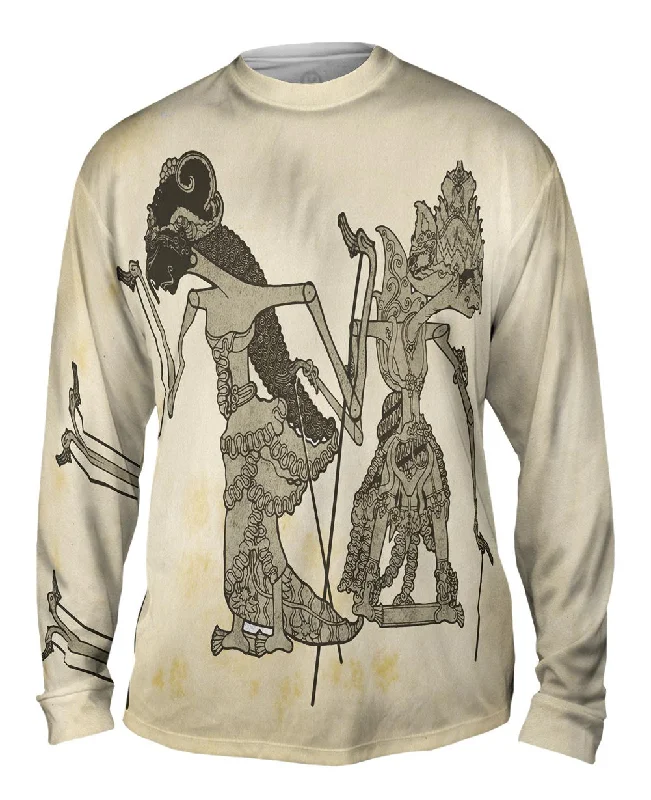 Baseball Long Sleeve-India - "Rama And Sinta"