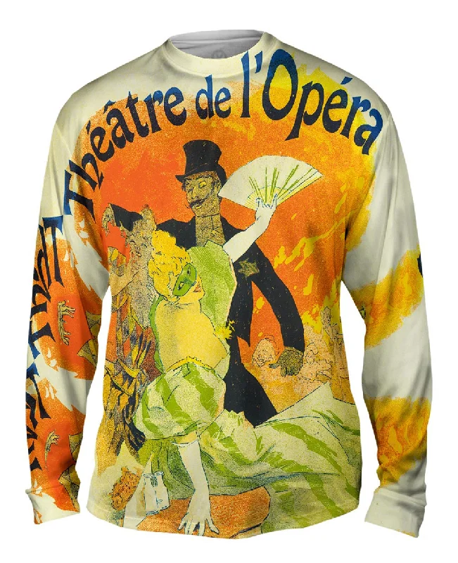 Breathable Long Sleeve-Jules Cheret Theatre De Opera