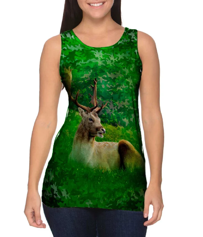 Urban Tank-Camouflage Stag Deer