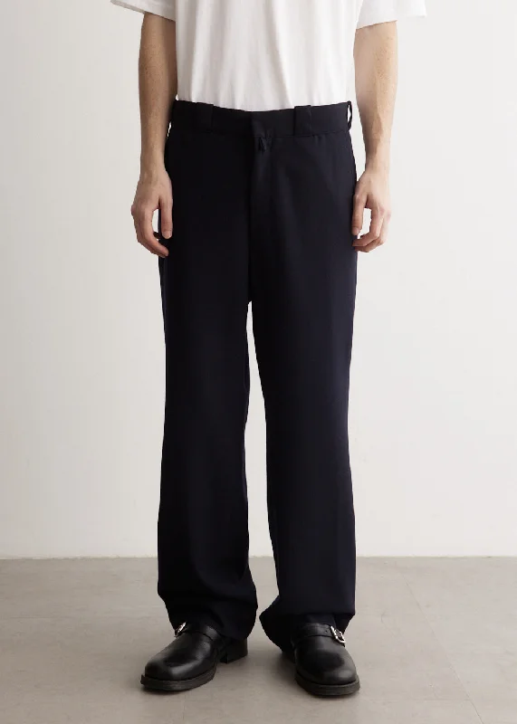 Athletic Pants-Wool Serge Pants