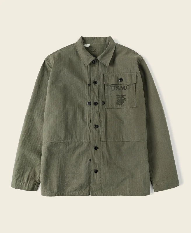 Mesh Jacket-USMC P-44 HBT Utility Jacket