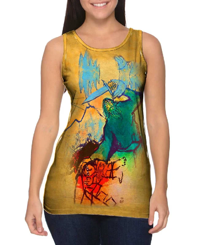 Solid Color Tank-Adi Holzer Adi Holzer - "The Sacrifice Of Isaac"