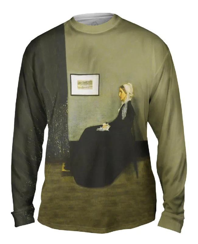 Turtleneck Long Sleeve-James Abbott Whistler - "Whistlers Mother" (1871)