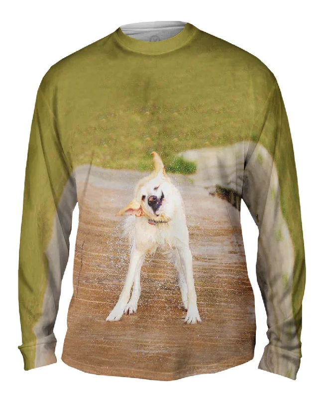 Compression Long Sleeve-Labrador Water Shake