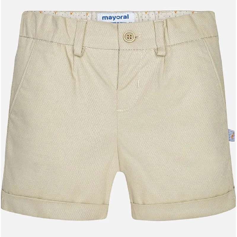 Logo Shorts-Mayoral Short in Beige