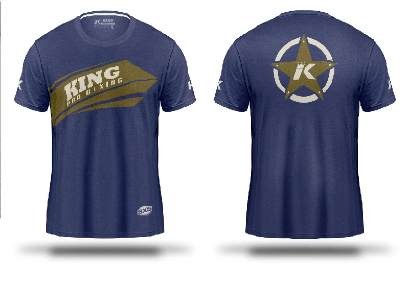 Oversized T-Shirt-King Pro Boxing T-shirt Arrow Blue