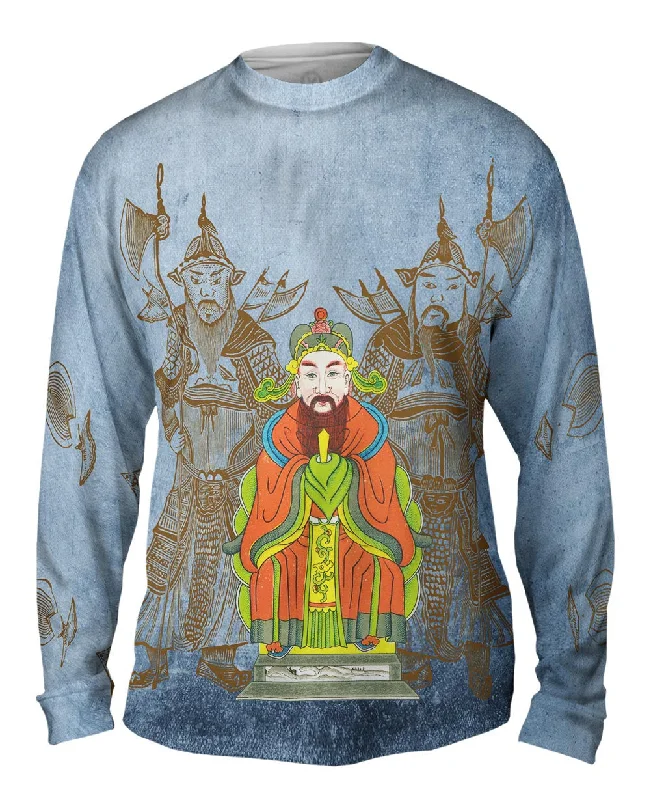 Organic Cotton Long Sleeve-Japan - "The Dragon King Of Southern Seas"