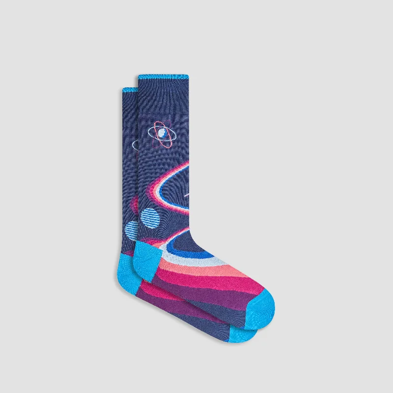 Pilates Socks-Cosmic Mid-Calf Socks