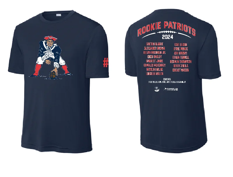 Abstract T-Shirt-2024 Rookie Patriots Roster Shirts