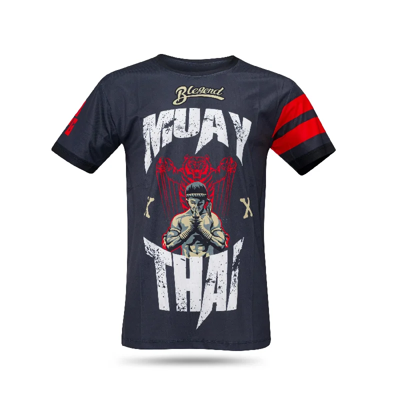 Hawaiian T-Shirt-Blegend Muay Thai, Boxing T-shirt Real Style