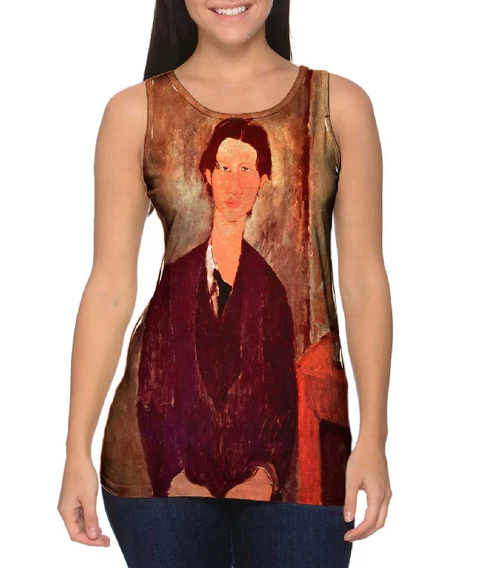 Printed Tank-Amedeo Modigliani - "Portrait of Chaim Soutine" (1916)