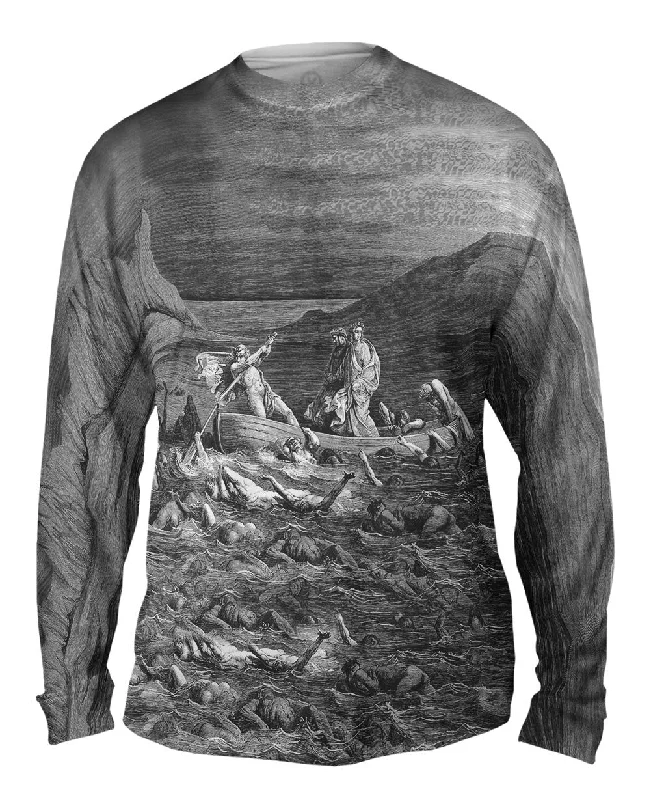 Running Long Sleeve-Gustave Dore - "The Inferno Canto 8" (1857)