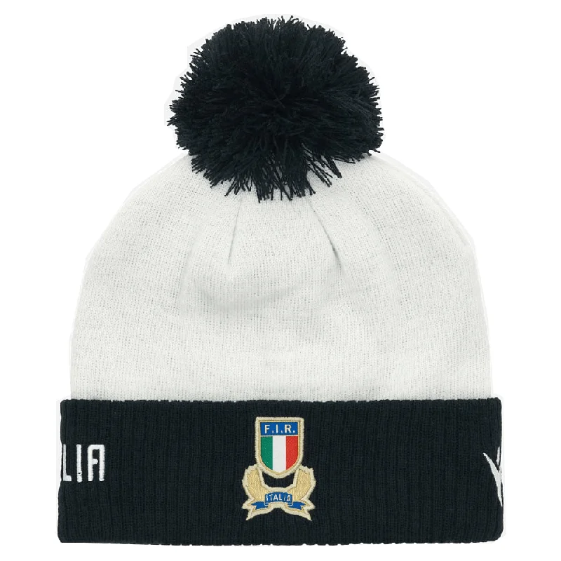 UV Protection Hat-Italy FIR Pom Pom Beanie 23/24 by Macron