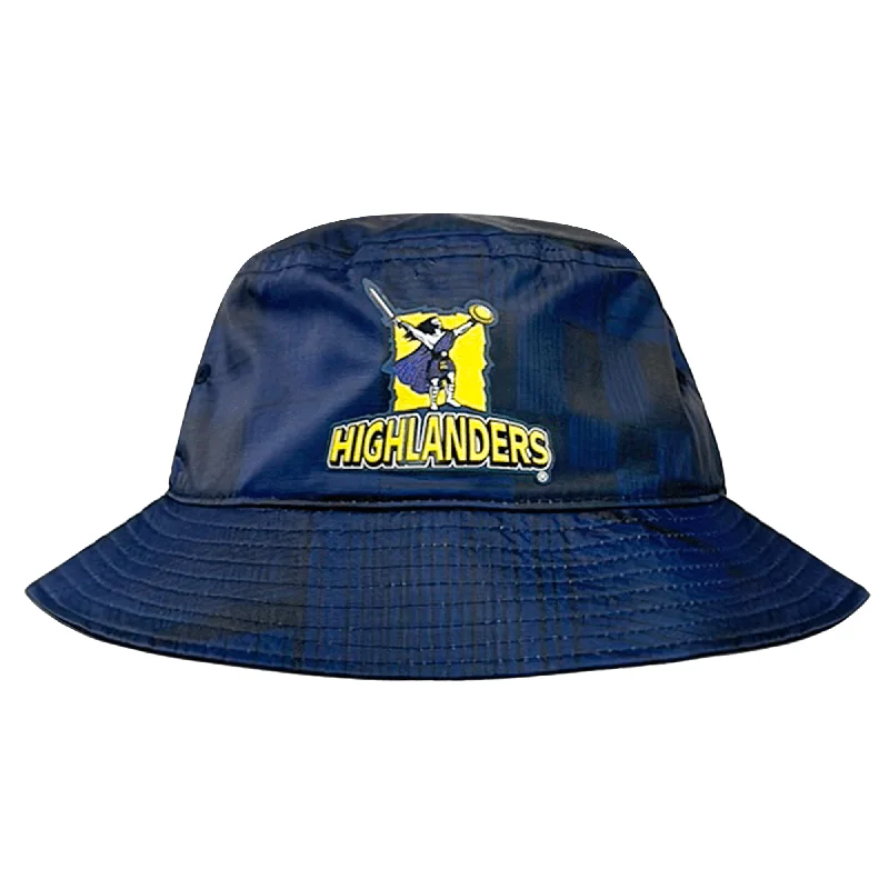 Floral Hat-Highlanders Super Rugby Bucket Hat by adidas