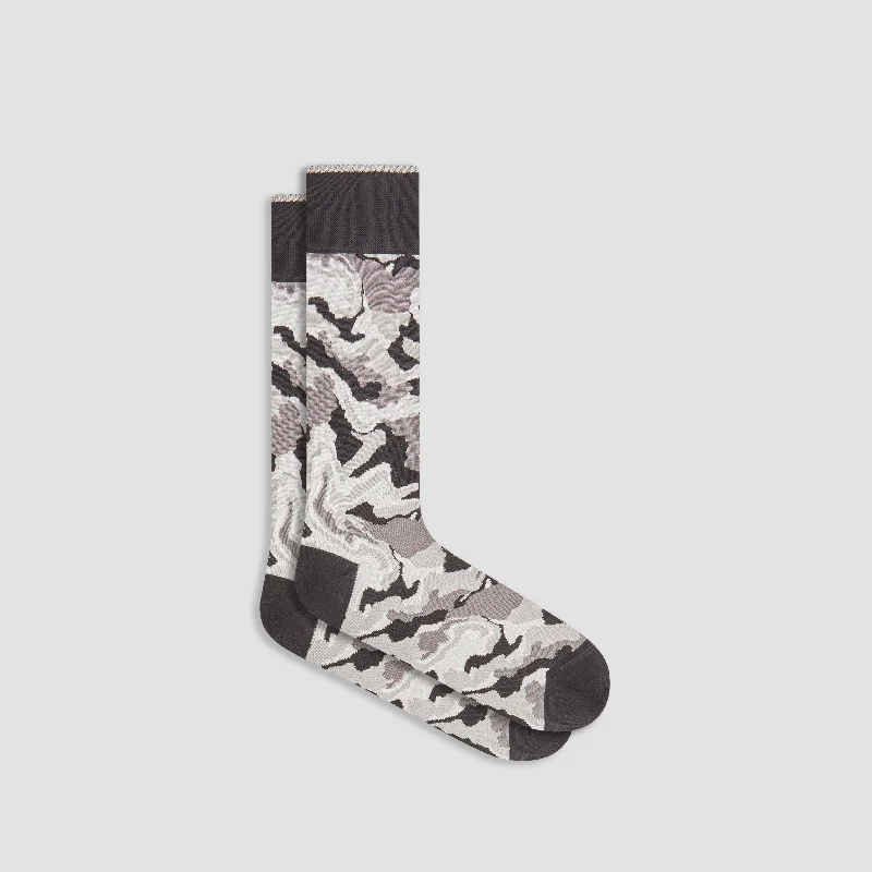 Funky Socks-Camouflage Mid-Calf Socks