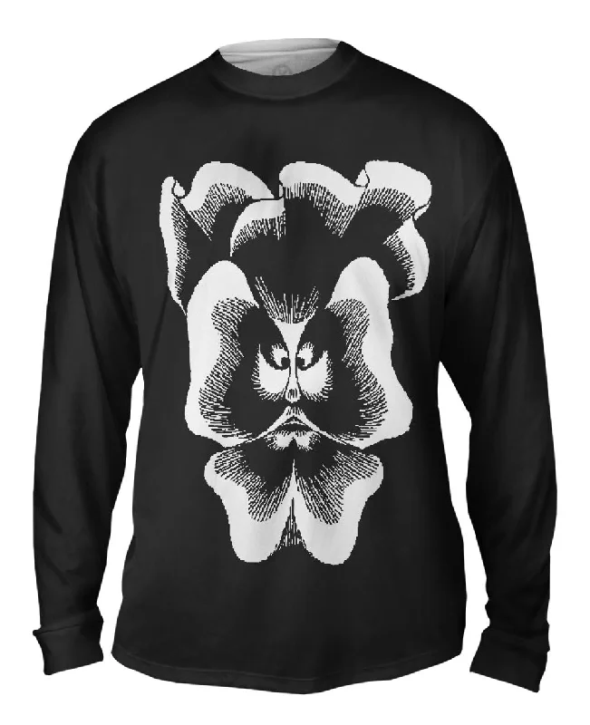 Colorblock Long Sleeve-M.C.Escher - "Flor De Pascua La Pensee" (1921)