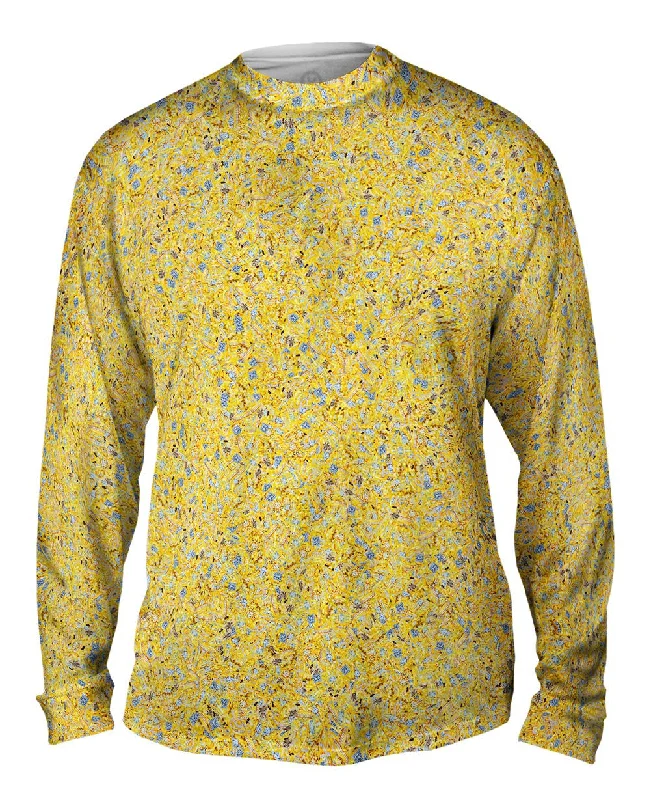 Retro Long Sleeve-Just Engaged Bking Yellow Gold