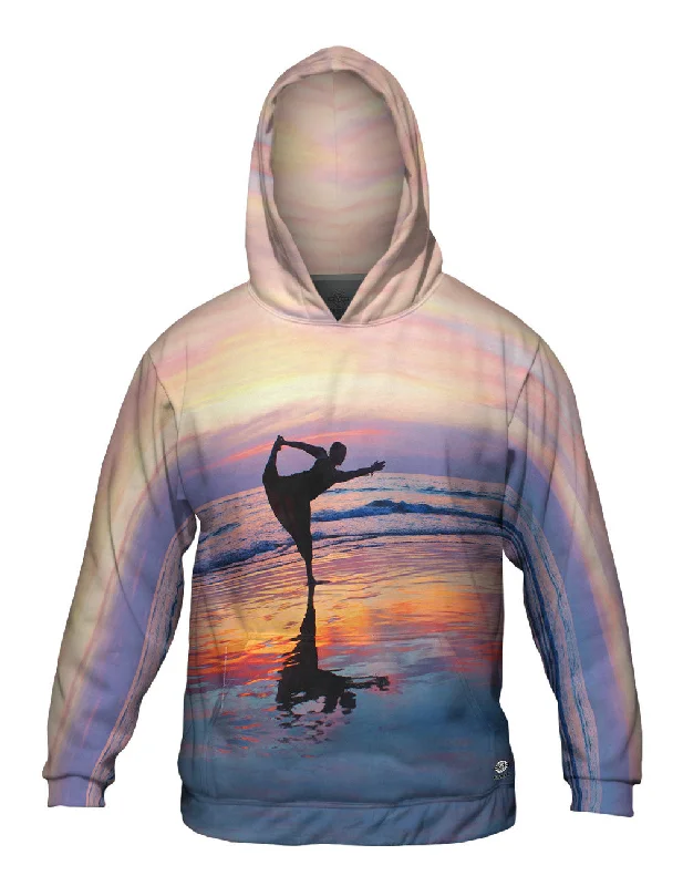 Aesthetic Hoodie-Dancer On The Sunset Beach