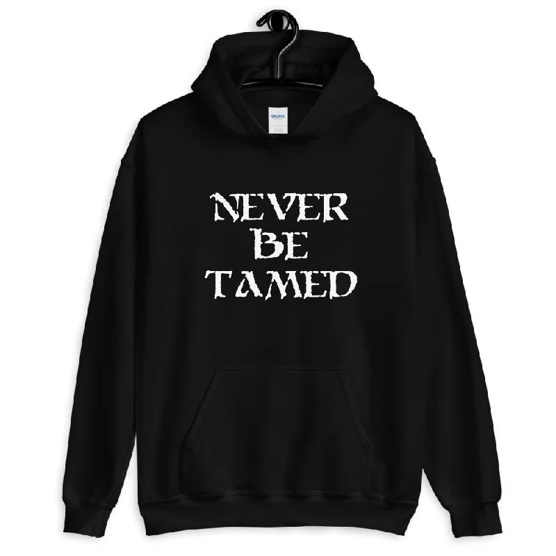 Military Hoodie-"Never Be Tamed" Unisex Hoodie