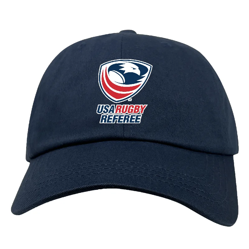 Denim Hat-USA Rugby Referees Cotton Twill Dad Cap