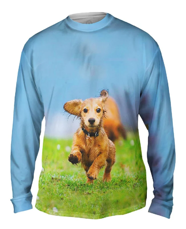 Compression Long Sleeve-Love Mud Dachshund