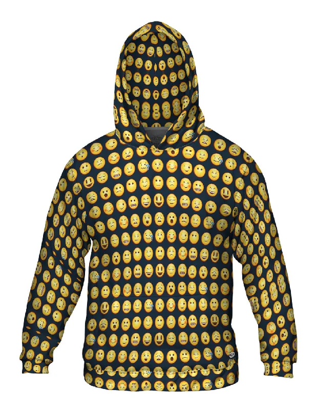 Fashion Hoodie-Emoji Me Happy