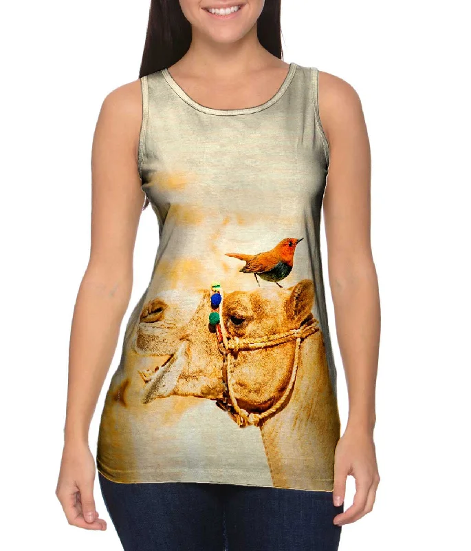 Layered Tank-Camel Bird Buddies