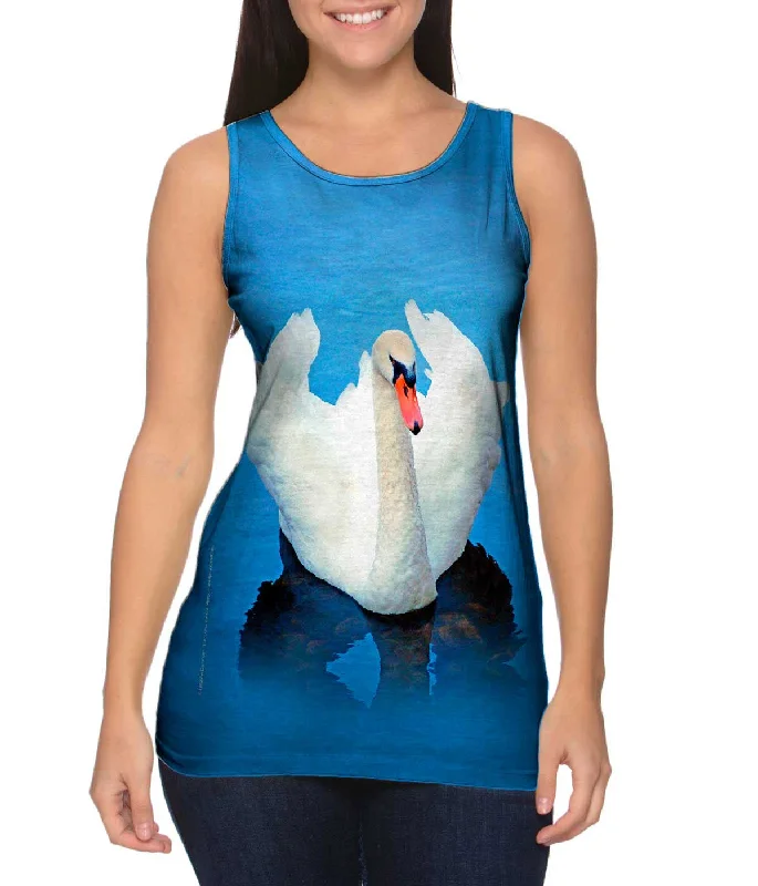 Summer Tank-Beauty Swan