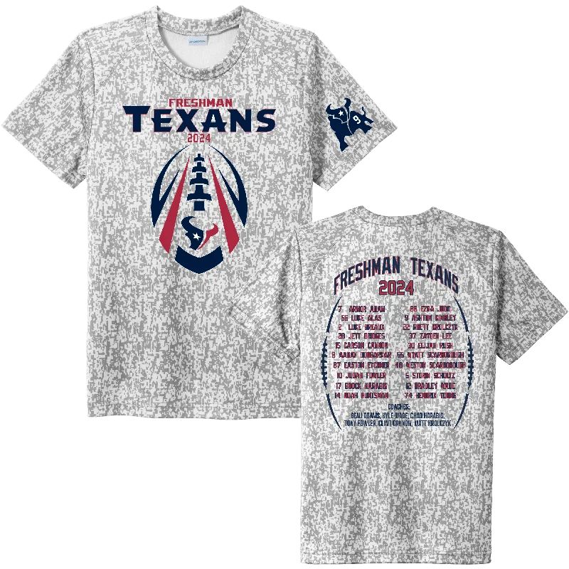 Boho T-Shirt-2024 Freshman Texans Roster Shirts