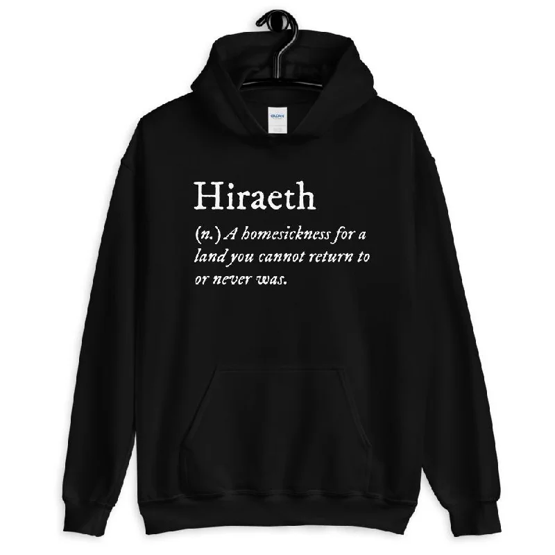 Layered Hoodie-"Hiraeth" Unisex Hoodie