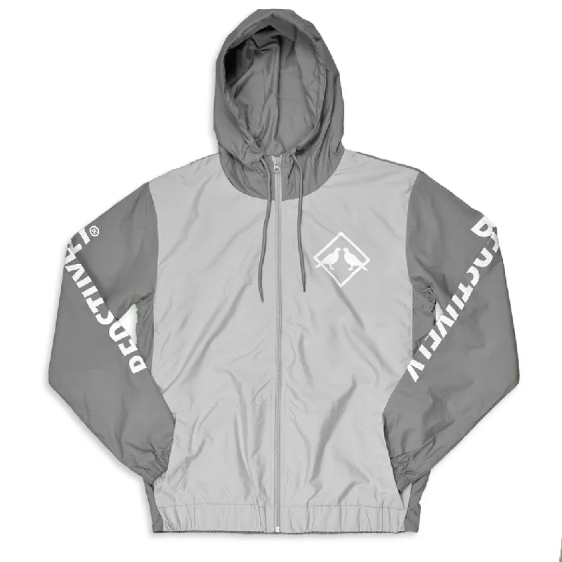 Workout Hoodie-2.0 Windbreaker Hoodies(Gray)