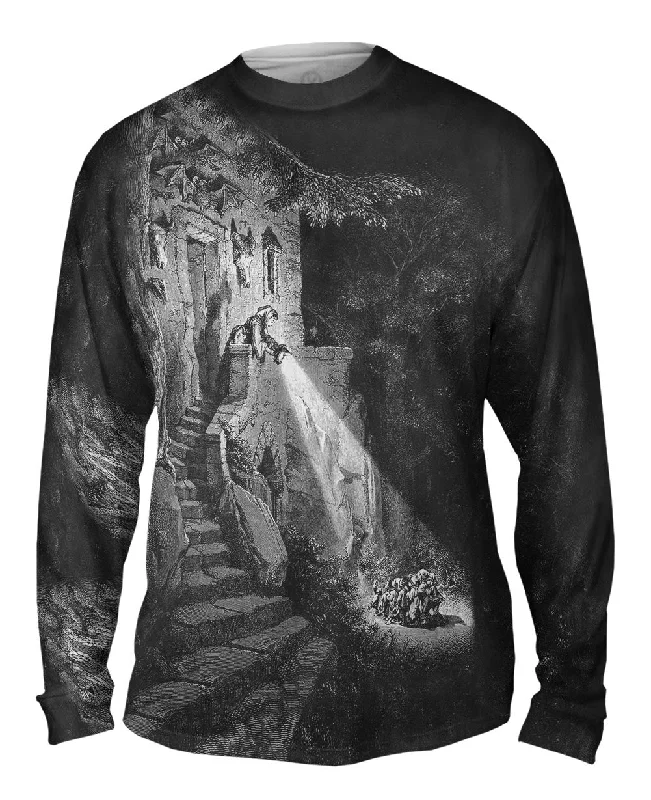 Gym Long Sleeve-Gustave Dore - "Light The Night Orphans" (1888)