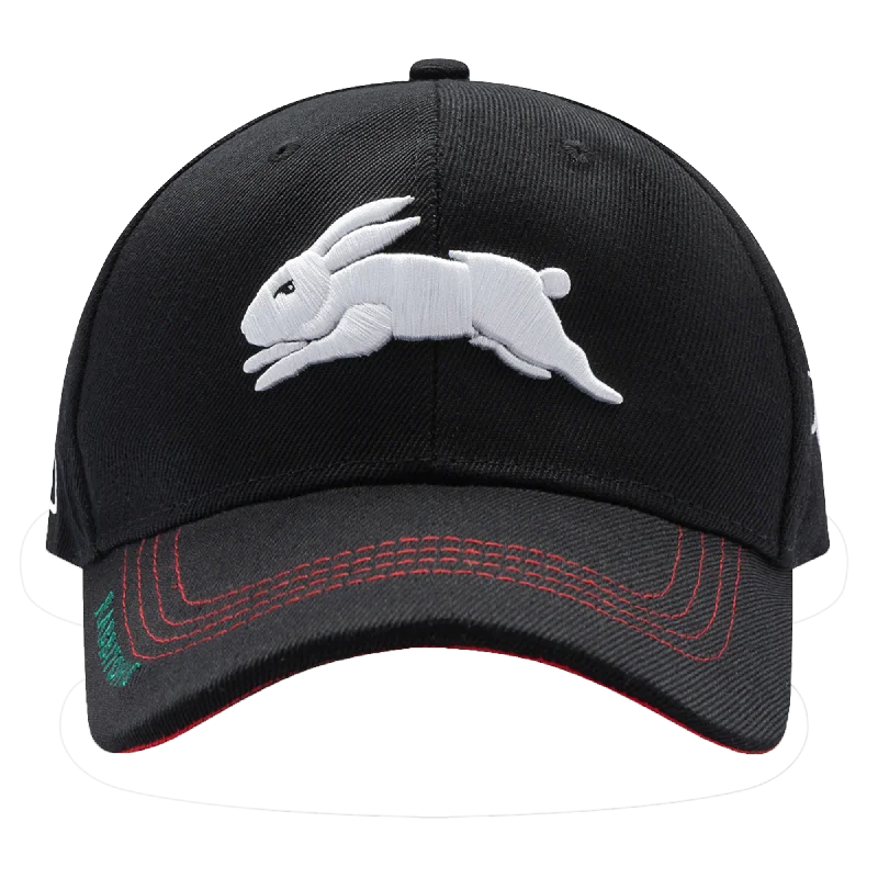 Wide Brim Hat-Rabbitohs NRL 25/26 Media Cap by Classic Sportswear