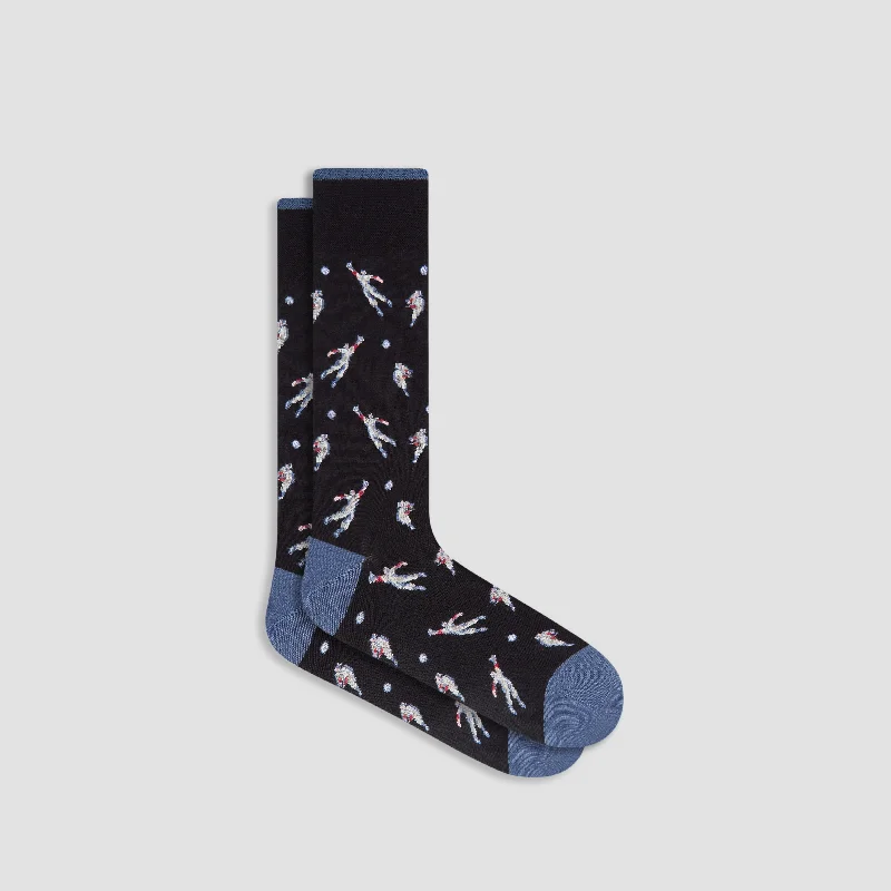 Thermal Wool Socks-Baseball Mid-Calf Socks