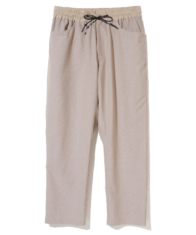 Linen Pants-ZIPPED EASY PANTS