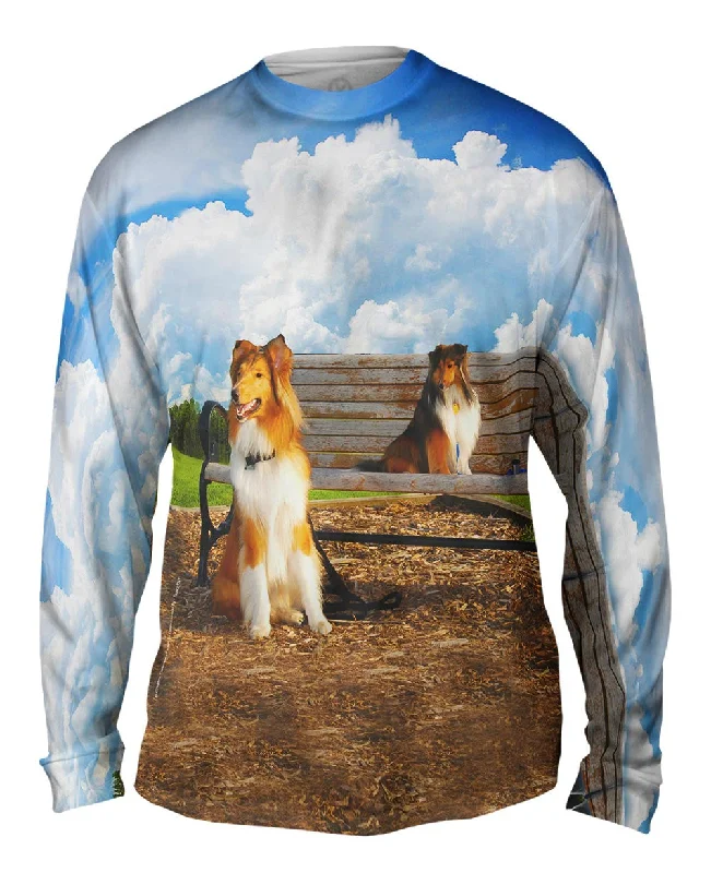 Gym Long Sleeve-I Love The Park Shelties