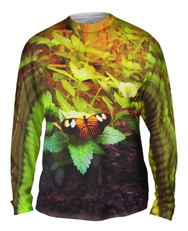 Pilates Long Sleeve-Morning Butterfly