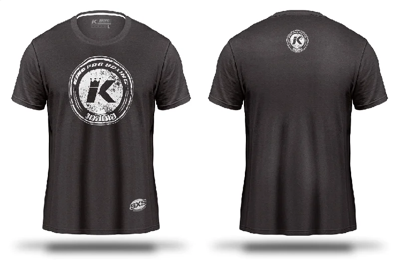 Graphic T-Shirt-King pro Boxing T-shirt KPB Logo Grey