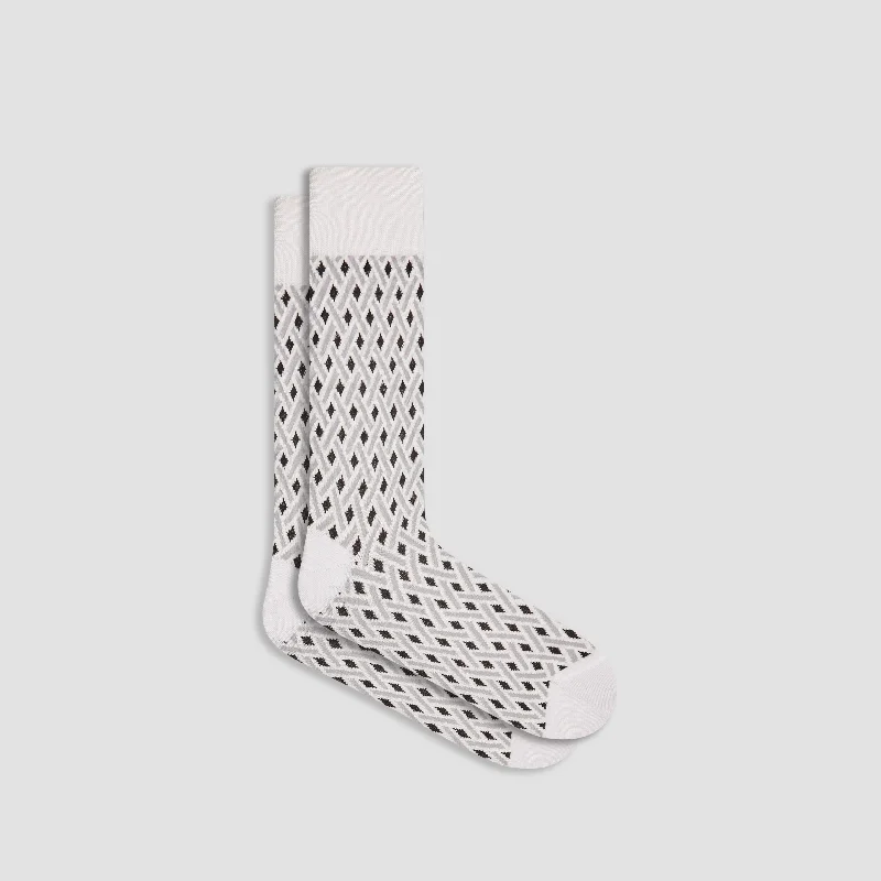 Football Socks-Geometric Mid-Calf Socks