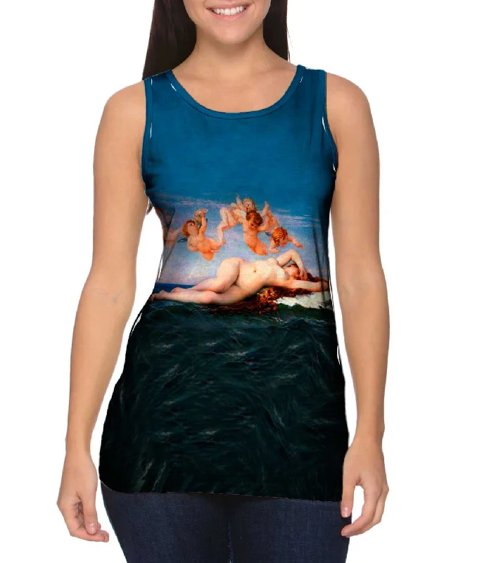 Sports Tank-Alexandre Cabanel - "The Birth of Venus" (1863)