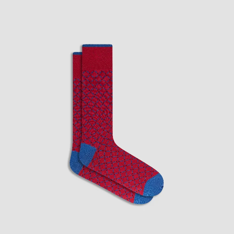 Yoga Socks-Geometric Mid-Calf Socks