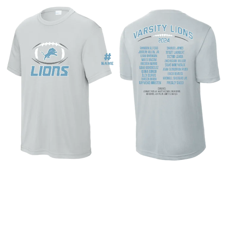 Casual Fit T-Shirt-2024 Varsity Lions Roster Shirt