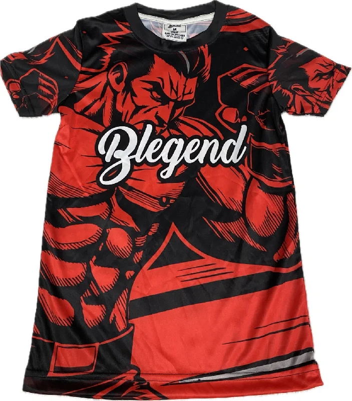 Lightweight T-Shirt-Blegend Kids Boxing T-shirt Haji