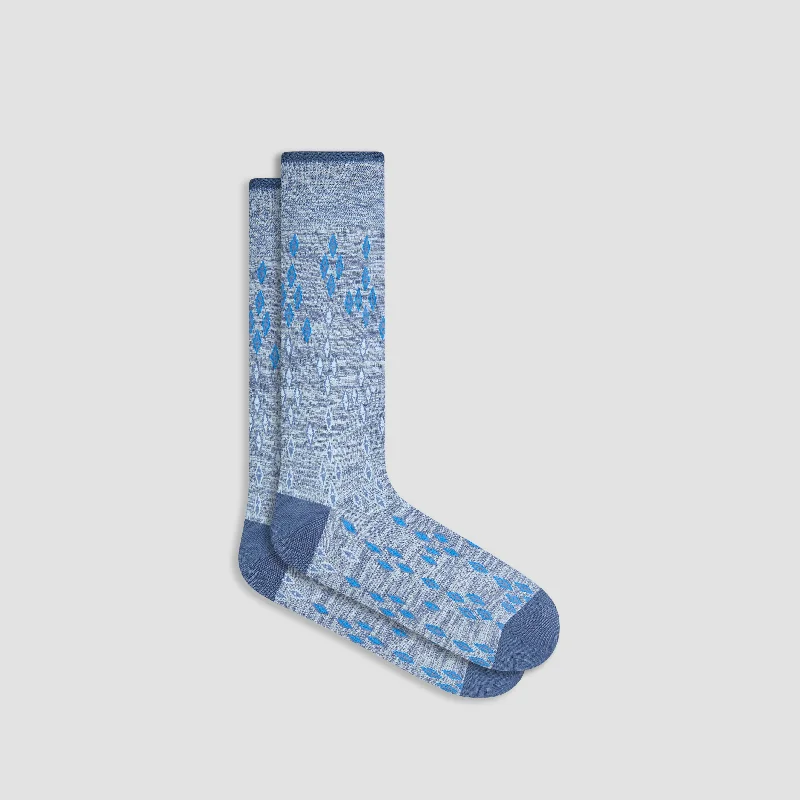 Formal Socks-Geometric Mid-Calf Socks